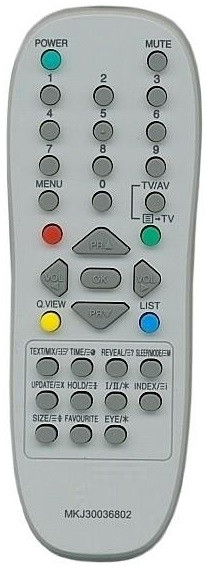 Пульт дистанційного керування для телевізора LG MKJ30036802- PR1