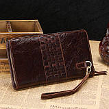 Стильна чоловіча барсетка портмоне Vintage 14188, фото 4