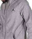 Худі-толстовка Jordan Jumpman Fleece FZ баскетбольна чоловіча (939998-092), фото 6