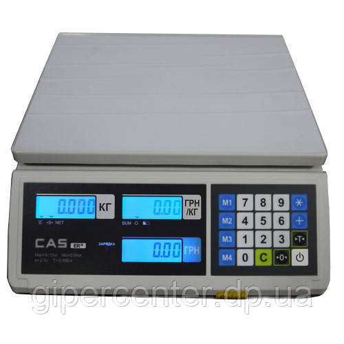 Ваги торгові CAS ER-JR-6CB, фото 1