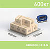 Платформні ваги до 600 кг 4BDU600-1515-Б, фото 2