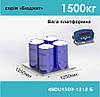 Ваги платформні складські 4BDU1500-1212-Б, фото 2