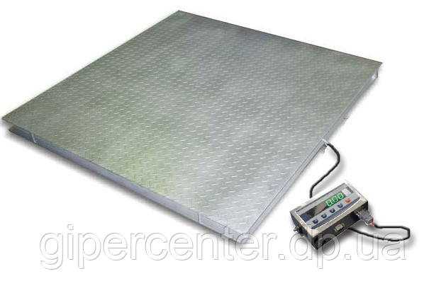 Ваги Техноваги платформні ТВ4 IP67-2000-0,5-(1500х1500)-12h, фото 1