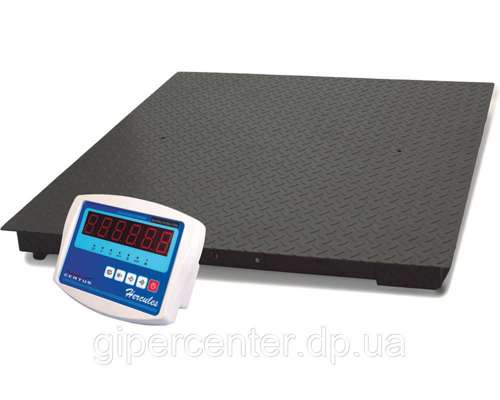 Ваги платформні електронні Certus Hercules РНК-1500М500 (СД), фото 1