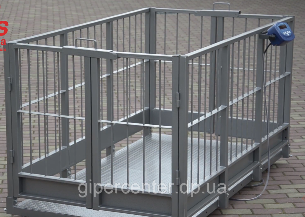 Ваги для тварин 4BDU600Х-1020-Б Бюджет, фото 1