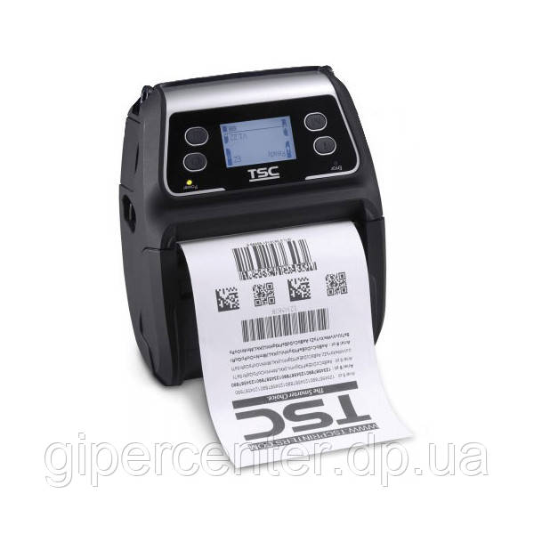 Мобільний принтер чеків-етикеток TSC Alpha-4L BT LCD