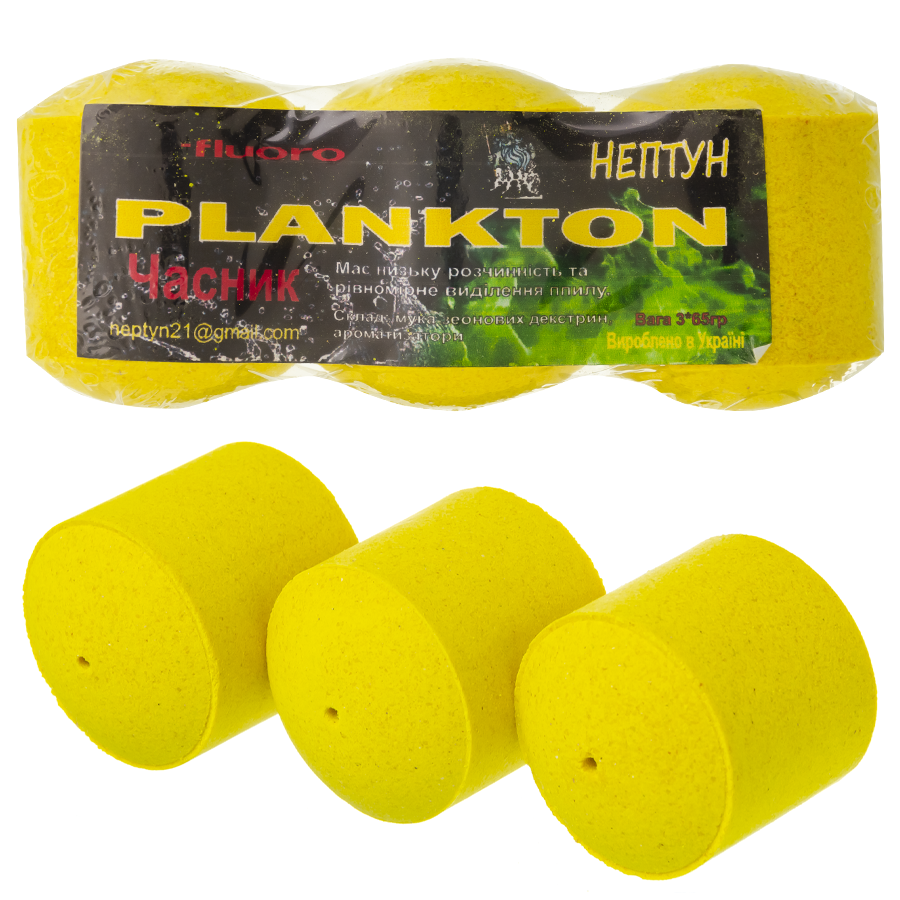 Технопланктон Нептун Fluo XXL "Часник" 195g