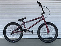 Велосипед BMX-5 20" трюковый (20 рама) бордо