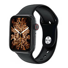 Смарт годинник Smart Watch HW22 plus, WearfitPro, 44mm, Aluminium, бездротова зарядка, голосовий виклик, black