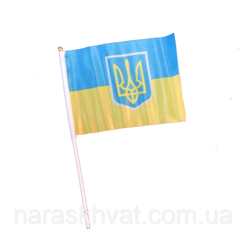 Прапорець України 20*15 см