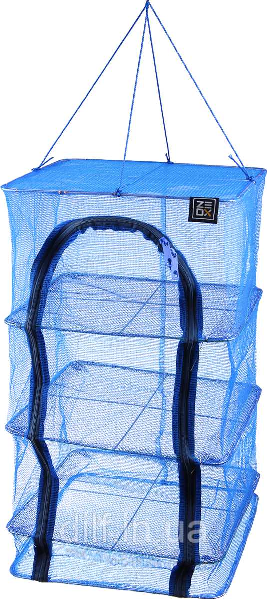 Сітка для сушки Zeox 35*35*65 см 3 полиці, фото 1