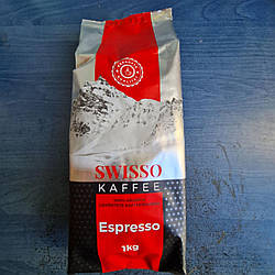 Кава в зернах Swisso Kaffee Espresso100% Arabica 1 кг (Німеччина)