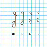 Застібка GC безвузлова 1010BN NoXL, фото 3