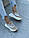 Очень удобные кроссовки из натуральной кожи/замши Код  к7873-01 цвет беж, фото 9