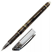 Ручка гелева пиши-стирай чорна 0,5 мм Neo Line GP-3176, 483201