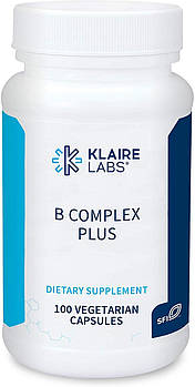 Klaire Labs B Complex Plus / Комплекс вітамінів групи Б 100 капсул
