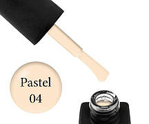 База кольорова Kodi Professional Color Rubbber Base Gel Pastel 04, пастний ванільно-жовний, 8 мл