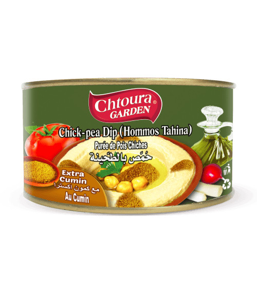 Хумус с кумином Chtoura 420 грамм - фото 1 - id-p1051232229