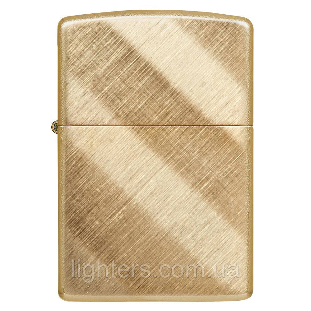 Zippo 29675 Classic Diagonal Weave Brass