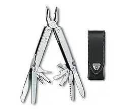 Victorinox SwissTool 3.03.23, Універсальний інструмент, шкіряний чохол