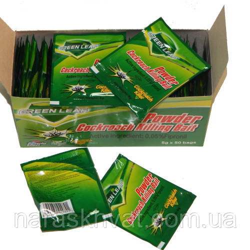 "Green leaf", порошок проти тарганів