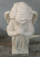 Пам'ятник дитячий з ангелом з мармуру №3 2