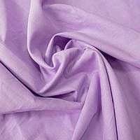 Батист бавовняний лавандовий бузковий, ширина 140 см