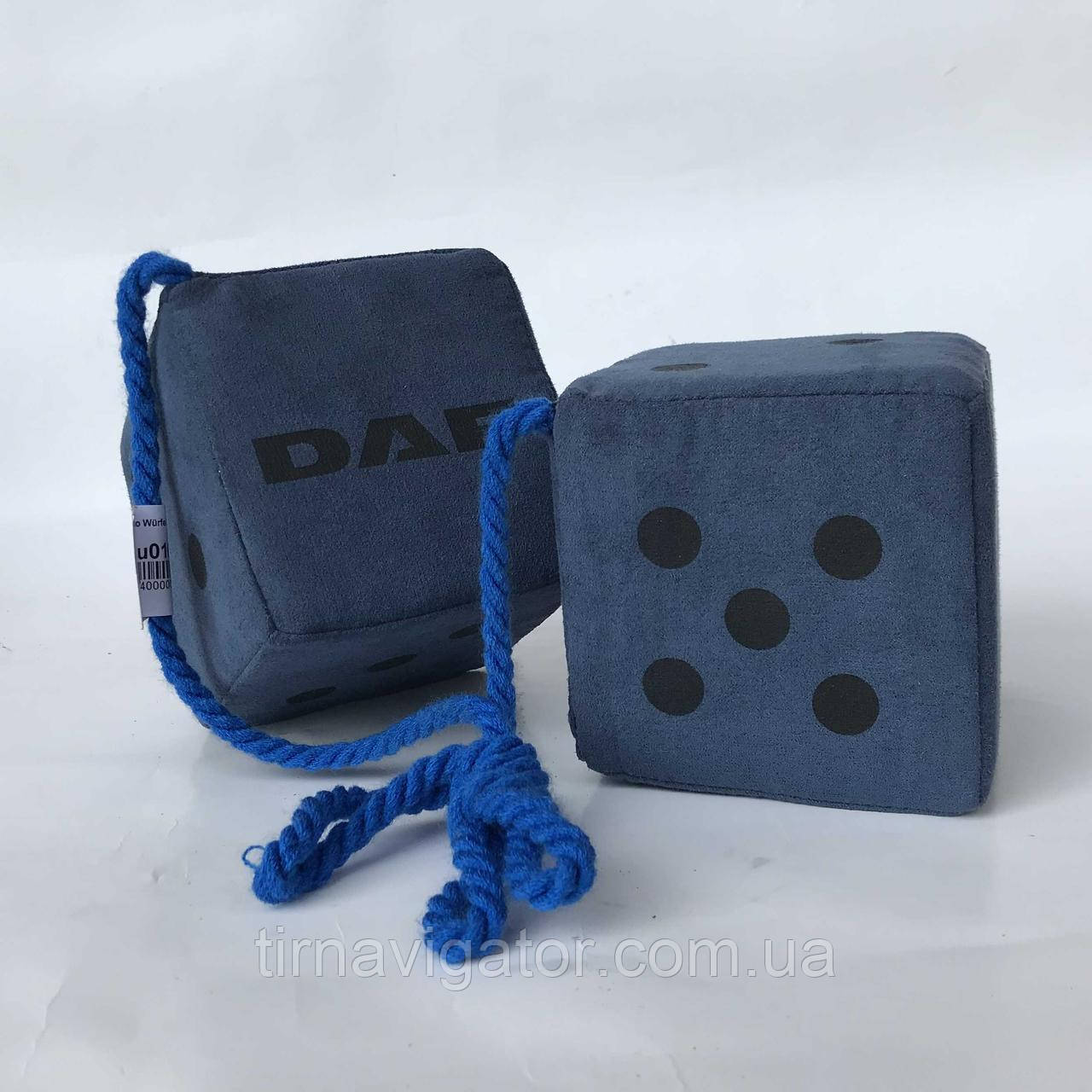 Кубики декор DAF 10*10 сині (2 шт.)