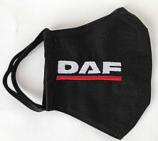 Маска захисна з лого DAF чорна