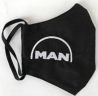 Маска защитная с логотипом MAN чорная
