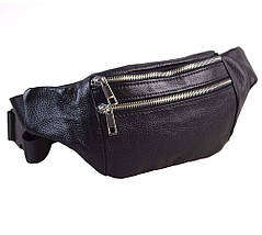 Чоловіча сумка на пояс R398-2 чорна, фото 3