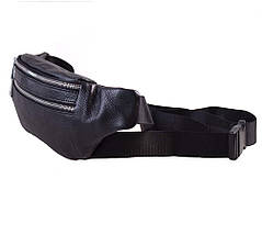 Чоловіча сумка на пояс R398-2 чорна, фото 4