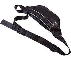 Чоловіча сумка на пояс R398-2 чорна, фото 5