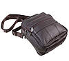 Чоловіча сумка з натуральної шкіри 8560-2 коричнева, фото 7
