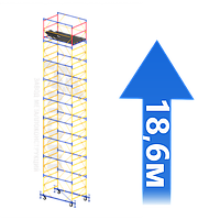 Вежа-тура мобільна Аtlant оренда 1,2 х 2,0 м (h = 18,6 м) без заводу