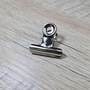 Зажим для арки нігтів металевий 27 мм, 1шт