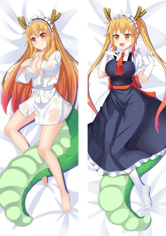 Дакімакура 150х50 см Тору Дракон покоївка пані Кобаяші Tohru Kobayashi's Dragon Подушка обнімашка