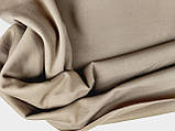 Футер трехнитка на флісі беж горіховий холодний, ширина 1,55 м ; 290 г/м², фото 6