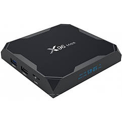Медіаплеєр AmiBox TV Box X96 max 4/32 (Amlogic S905X2 Qunad Core ARM Сortex-A53 2.0 GHz, ОЗУ 4Гб, ПЗУ 32Гб)