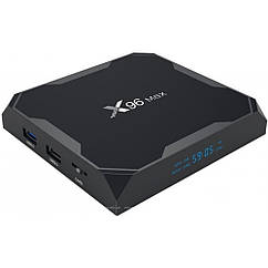 Медіаплеєр AmiBox TV Box X96 max 4/64 (Amlogic S905X2 Qunad Core ARM Сortex-A53 2.0 GHz, ОЗУ 4Гб, ПЗУ 64Гб)