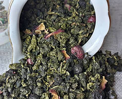 Чай Улун з лохиною оолонг з добавками з фруктами напівферментований Oolong 50 грам