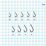 Крючок Hayabusa H.SDE194BN №18 (10шт), фото 2