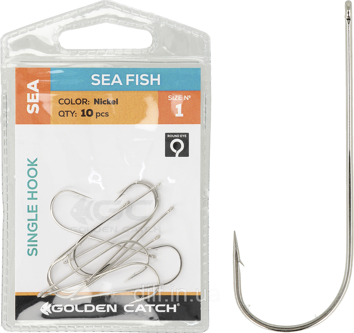 Крючок GC Sea Fish №1 (10шт)