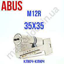 Циліндр ABUS M12R 70мм 35-35 ключ-ключ