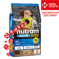 Сухий корм Nutram (Нутрам) S6 Adult Dog для дорослих собак усіх порід (курка та рис) 20 кг