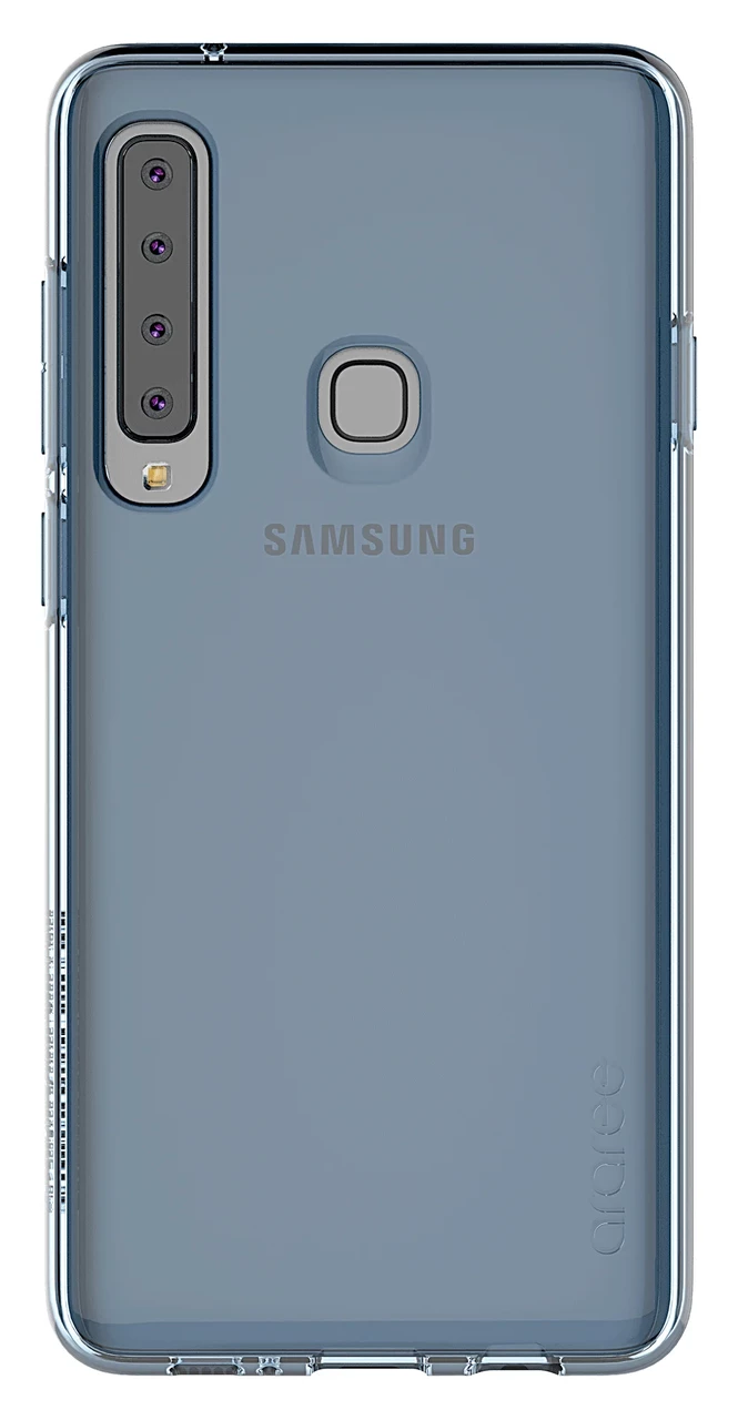 Захисний чохол на Samsung Galaxy A9 блакитний прозорий