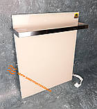 Керамічна рушникосушка для ванної Africa Kolibri–X1 бежева з програматором, фото 8