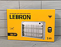 Світильник для знищення комах Lebron 2x10w до 60m2 Ультрафіолетова лампа від комарів, фото 4