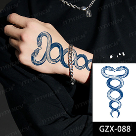 Juice (Пігментаційні). Флеш Тату. 18*11 См. Тимчасова, Перевідна, Змії, Gzx-088 (S)