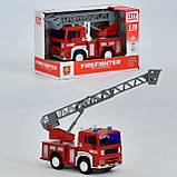 Машина звукова інерційна "Пожежна машина" арт. 551В, фото 3